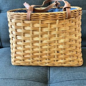 Kate Spade Wicker Basket Handbag